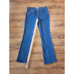 Levi's 515 Bootcut Jeans Dark Wash Women Size 10L Mid Rise Cotton Blend 5 Pocket